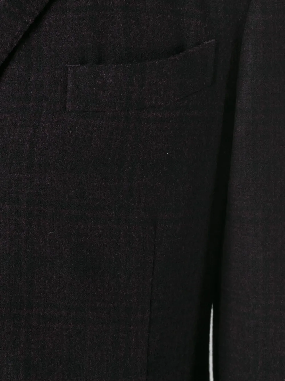 Boglioli welt pockets plaid blazer Roze