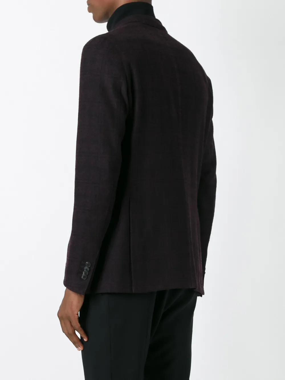 Boglioli welt pockets plaid blazer Roze