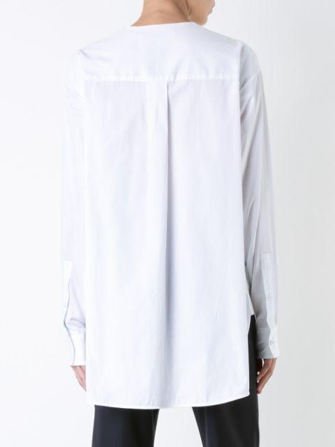 2 Stores In Stock: CHRISTOPHER ESBER 'Oversized Link' Shirt, White ...