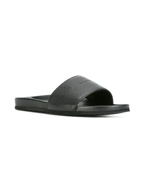 buscemi leather slippers