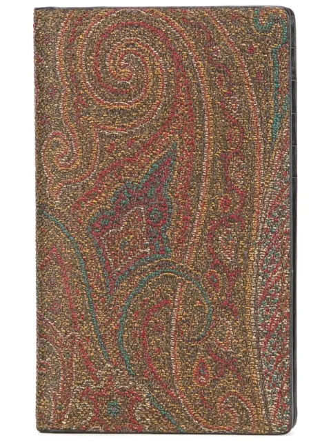 ETRO paisley print billfold wallet 
