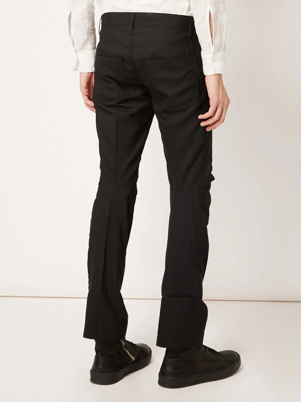 Christopher Nemeth tailored skinny trousers Zwart