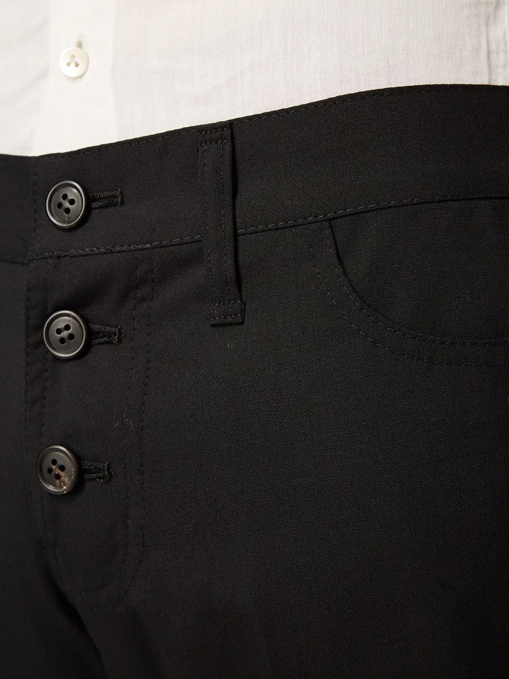 Christopher Nemeth tailored skinny trousers Zwart