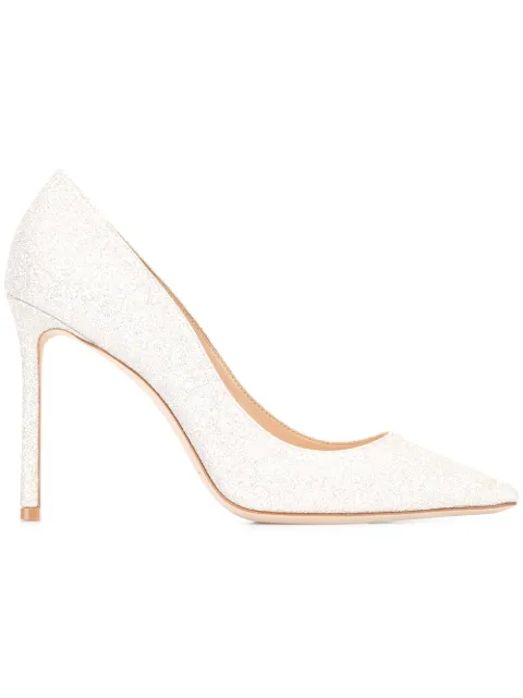 jimmy choo romy 100 white