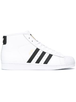 Adidas Pro Model Hi Top Sneakers Farfetch