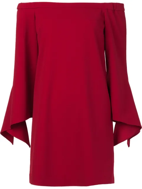 off-shoulder shift dress off-shoulder shift dress