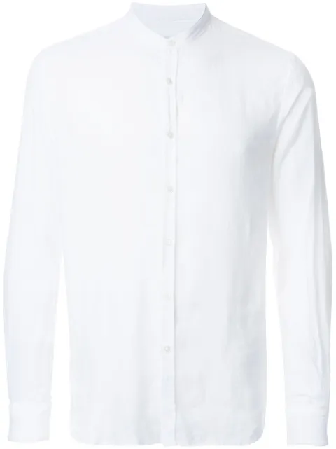 VENROY band collar shirt