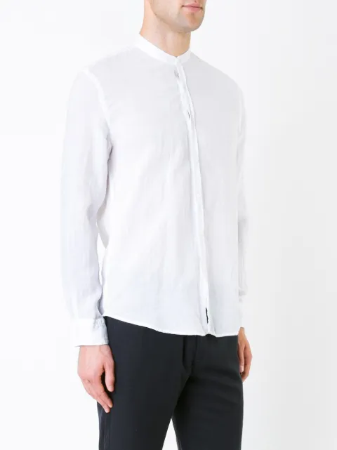 VENROY band collar shirt