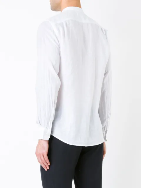 VENROY band collar shirt