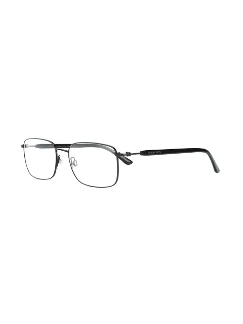 armani square glasses