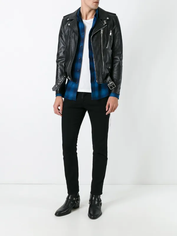 saint laurent blood luster jacket