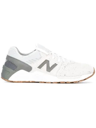 New Balance Tenis Con Agujetas Farfetch Tenis de cuero blancos de New Balance, MEX$2,665 | farfetch
