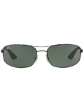 Ray-Ban rectangular frame sunglasses - Black