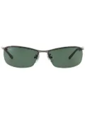 Ray-Ban rectangle-frame sunglasses - Metallic