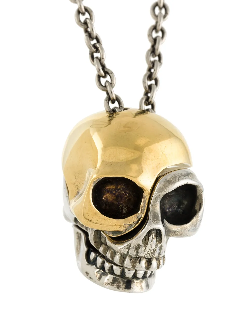 骷髅头挂饰项链