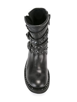 ash tatum biker boots