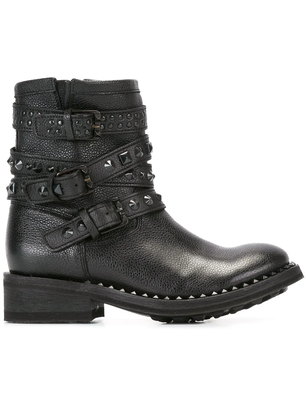 ash tatum biker boots