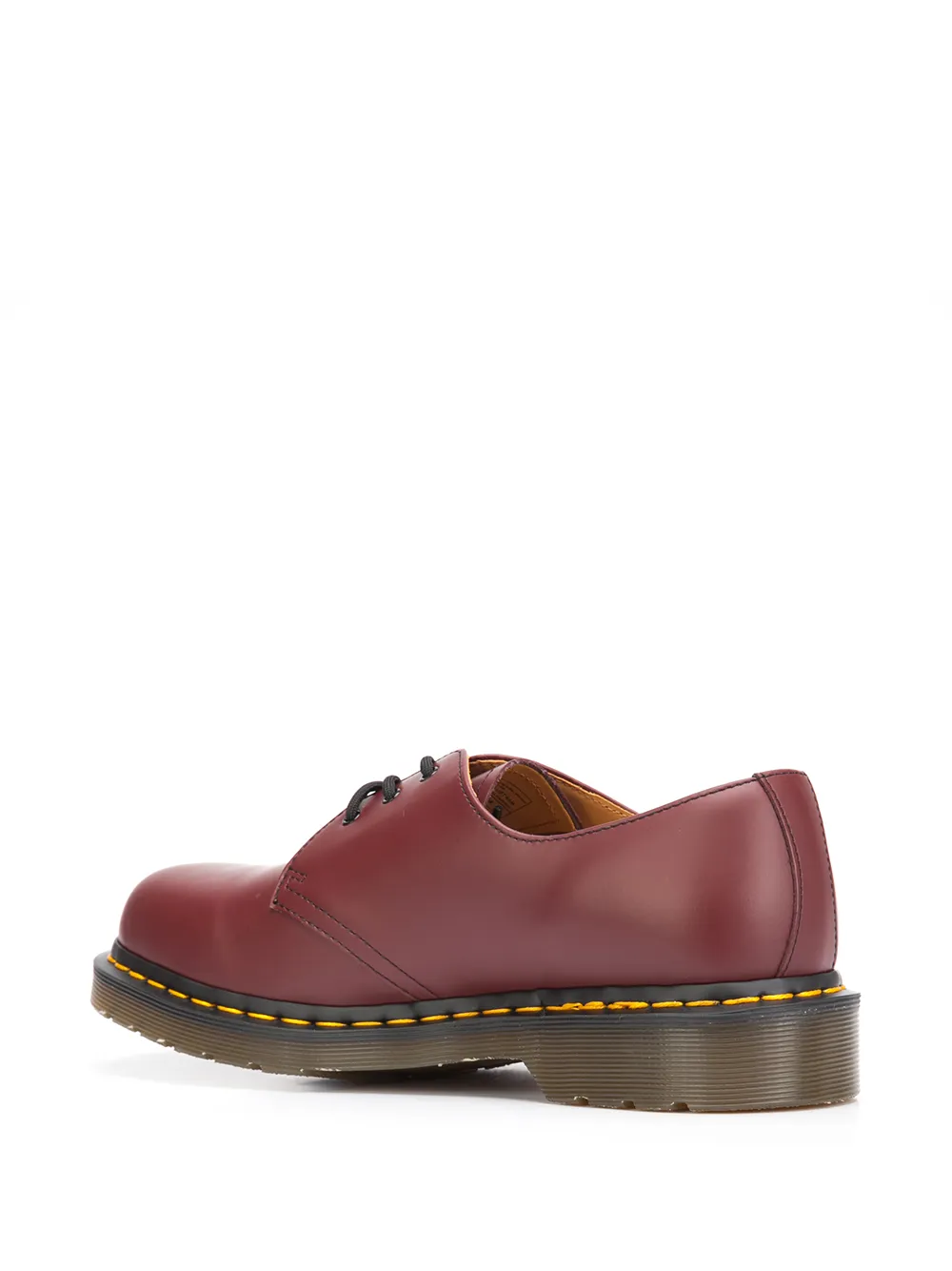 Dr. Martens stitch detailed Derby shoes Red