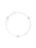 ALINKA 18kt white gold STASIA MINI Triple Star diamond bracelet - Metallic