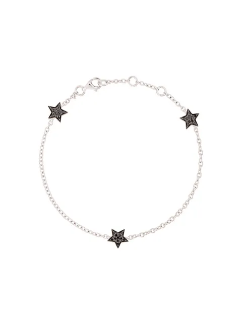 ALINKA 18kt white gold STASIA MINI Triple Star diamond bracelet