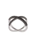 ALINKA 'KATIA' super fine double cross over ring - Metallic