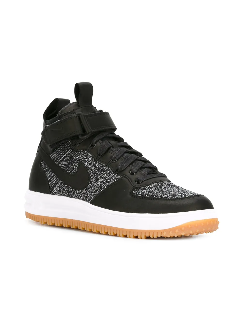 Nike 'Lunar Force 1 Flyknit Workboot' sneakers Black