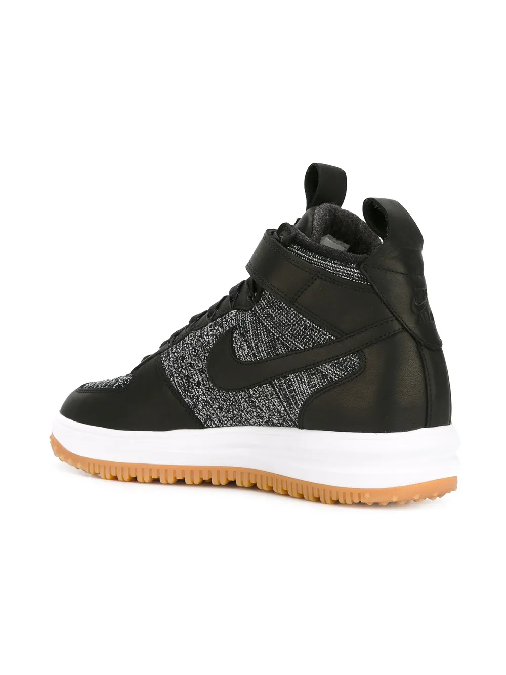Nike 'Lunar Force 1 Flyknit Workboot' sneakers Black