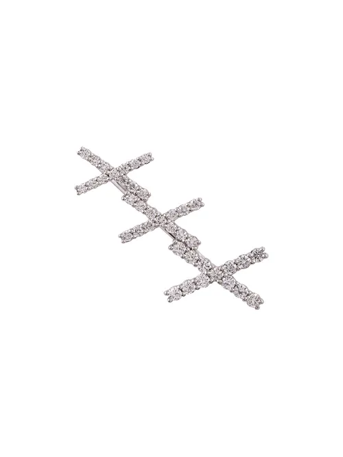 Bijou d'oreille Katia en or blanc 18ct à diamants - ALINKA - Modalova