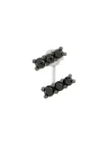 ALINKA 18kt white gold LARA diamond left earring - Metallic