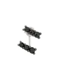 ALINKA 18kt white gold LARA diamond right earring - Metallic