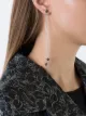 Image 2 of ALINKA 18kt gold and diamond STASIA chain drop earrings