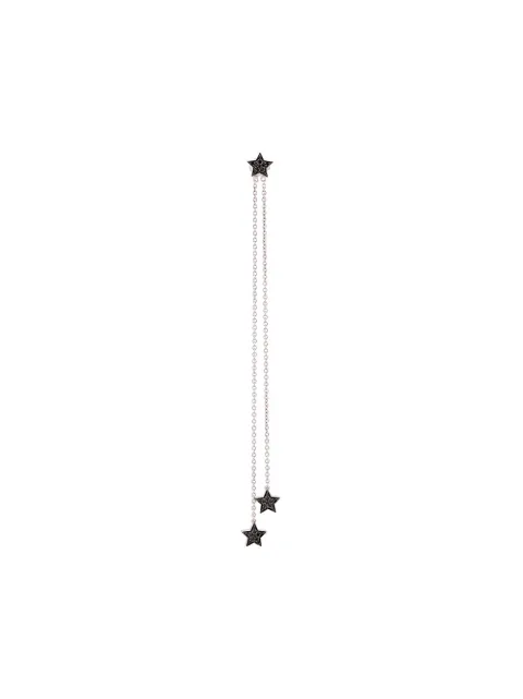 ALINKA 18kt white gold STASIA diamond chain drop earring