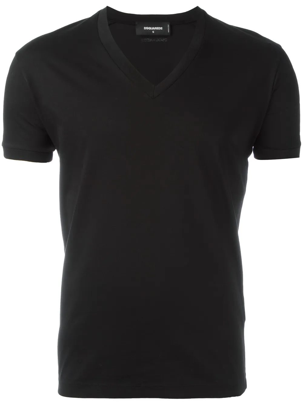 DSQUARED2 basic V-neck T-shirt | Black | Image 1