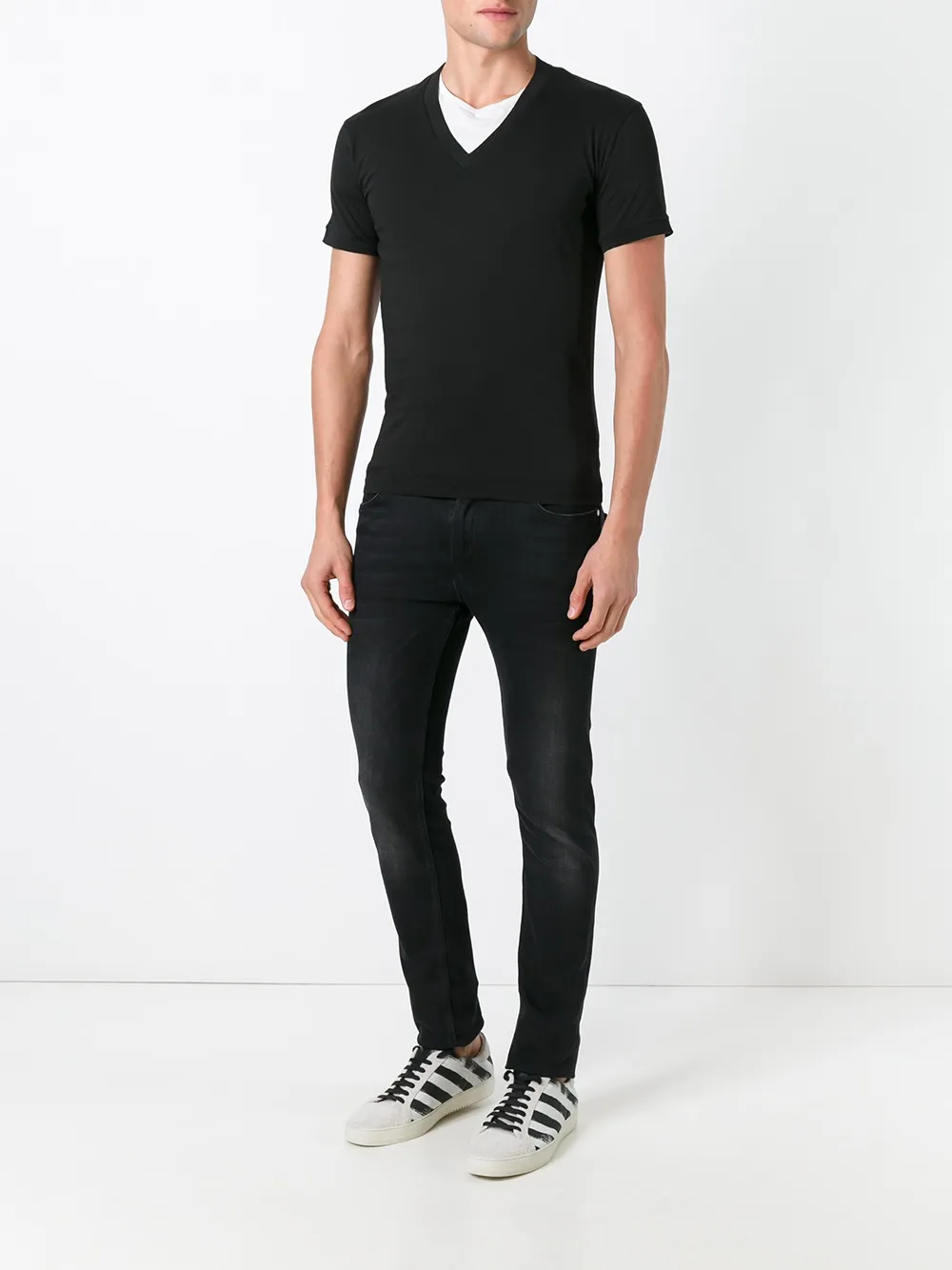 DSQUARED2 basic V-neck T-shirt | T-Shirts | Image 2