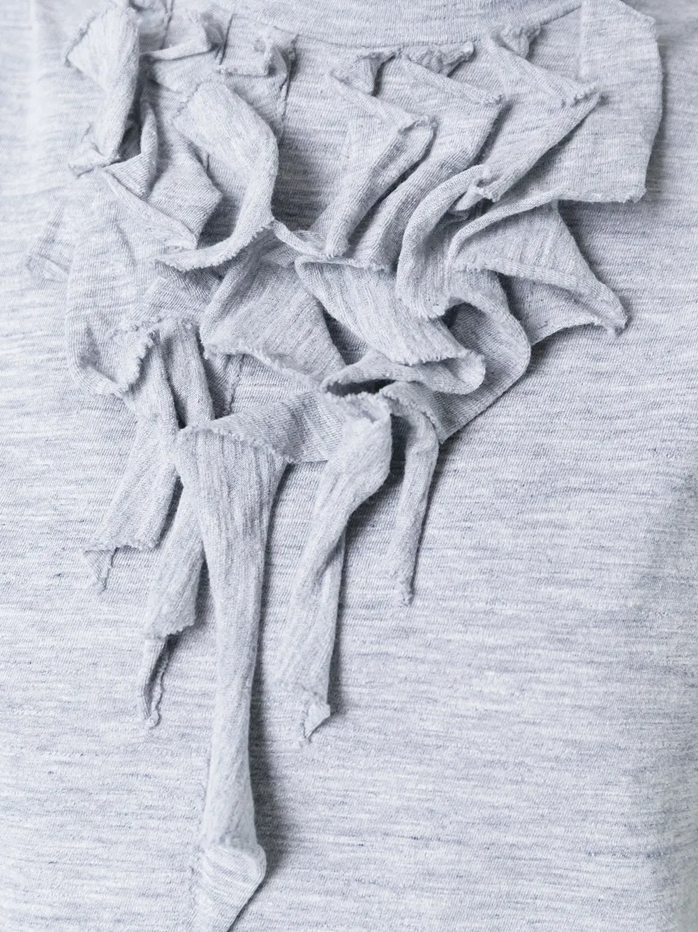 DSQUARED2 ruffled neck blouse Grijs