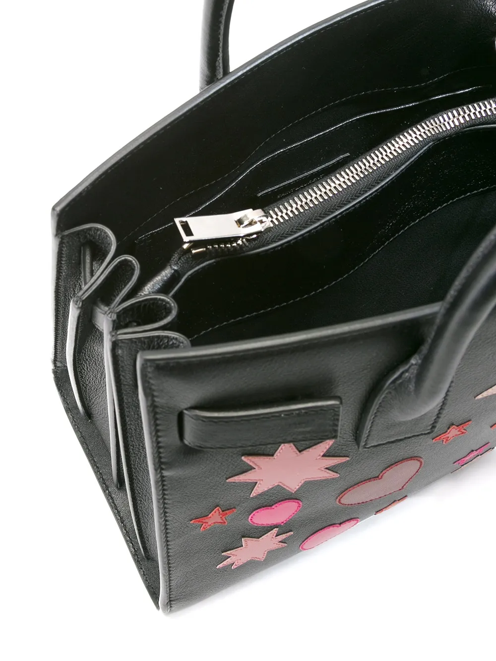 Saint Laurent baby 'Sac de Jour' tote Zwart