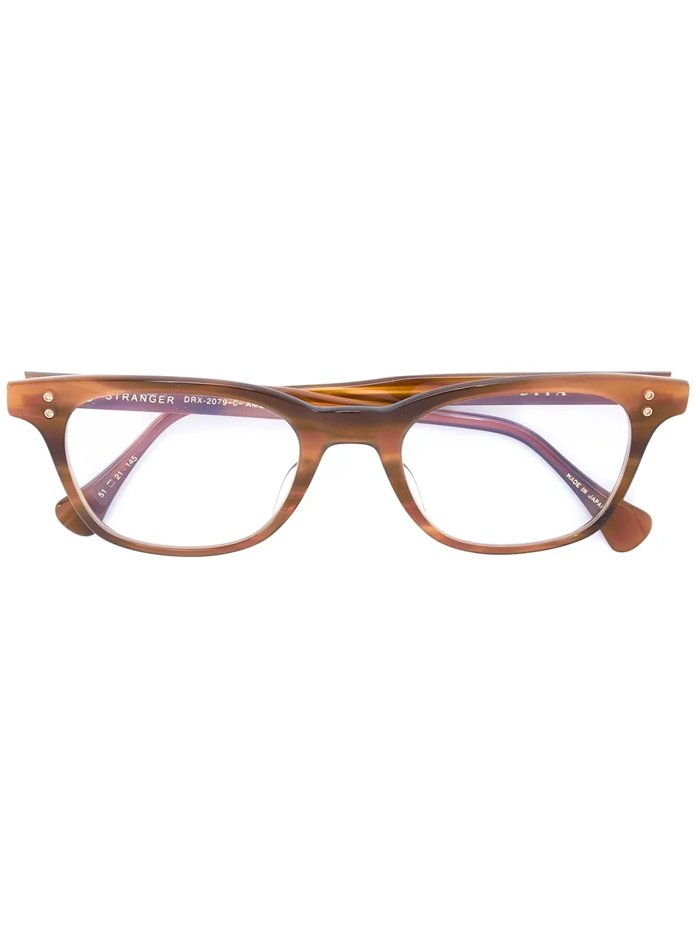 Dita Eyewear 'Stranger' glasses Bruin