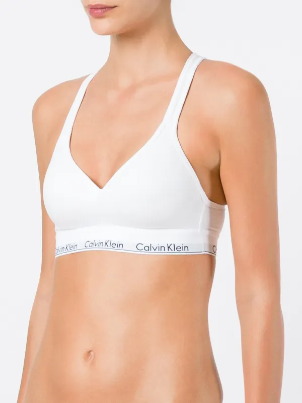 calvin klein cross back bra