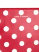 Comme Des Garçons Wallet polka dot zipped clutch