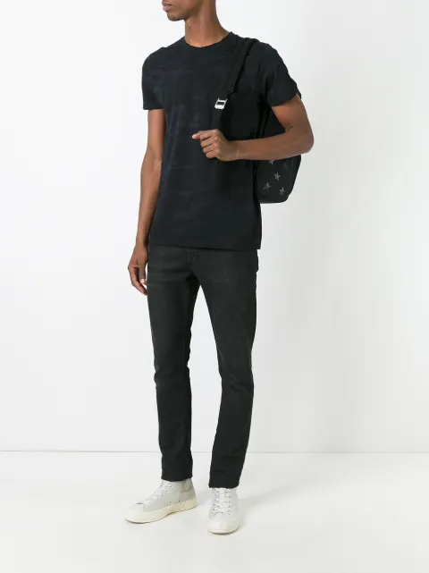 saint laurent camo t shirt
