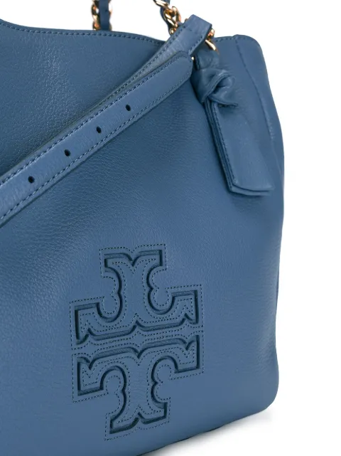 tory burch blue satchel