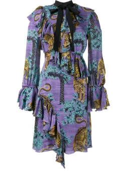 Gucci Purple Cocktail Dress