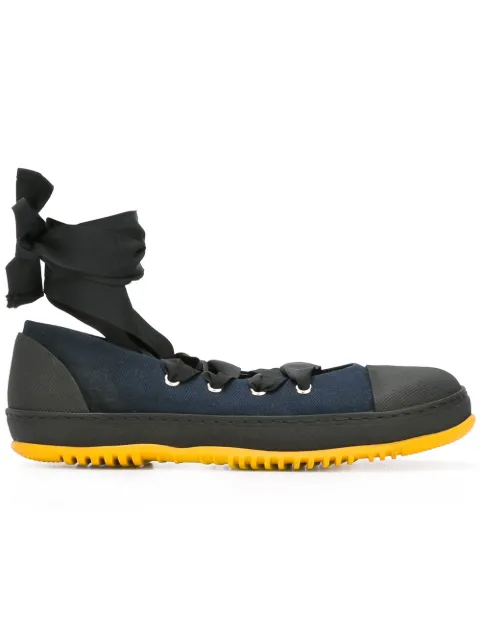 marni lace up sneakers