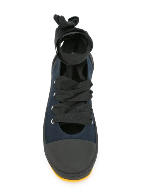 marni lace up sneakers