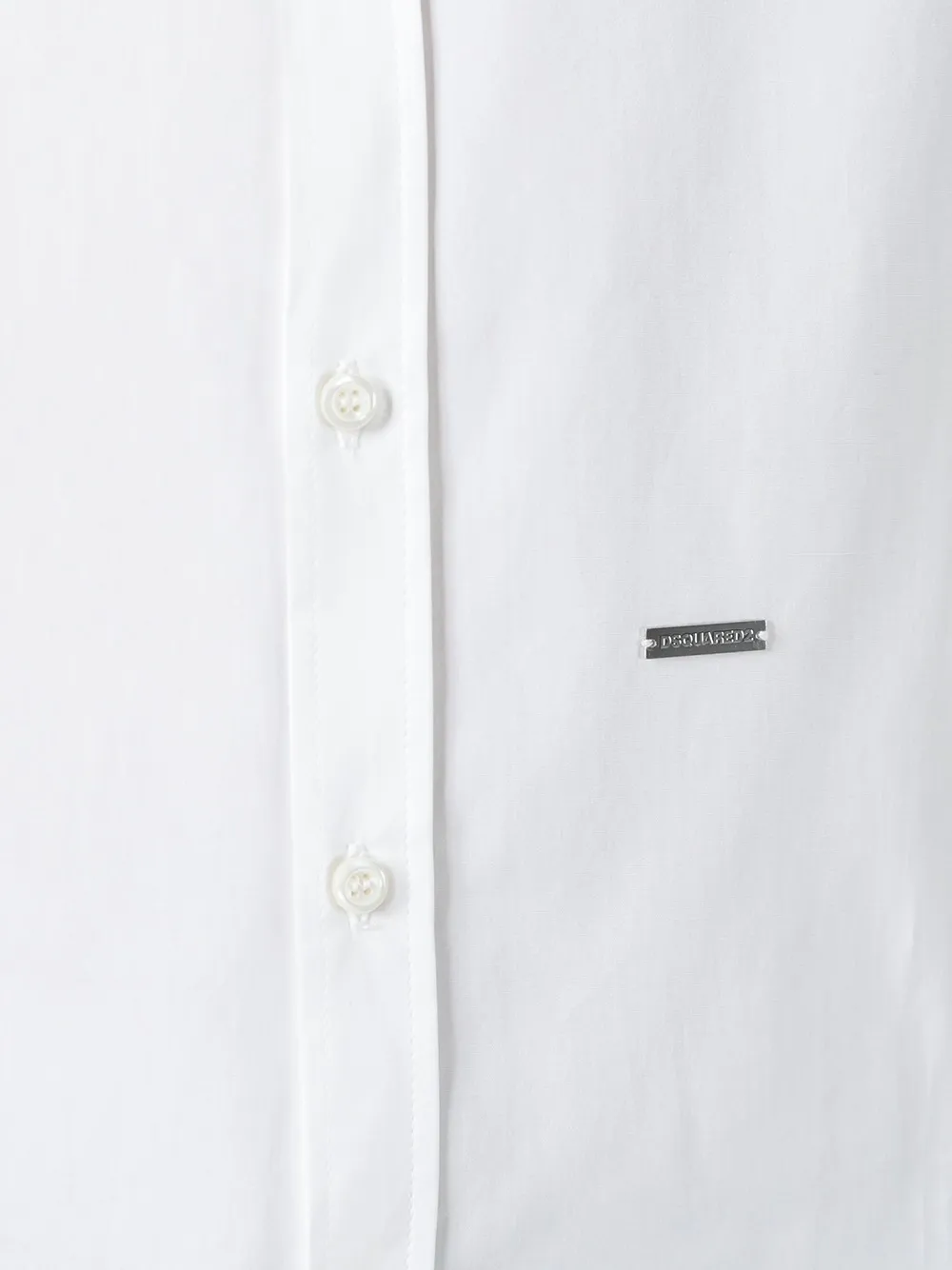 DSQUARED2 klassiek Oxford-shirt Wit