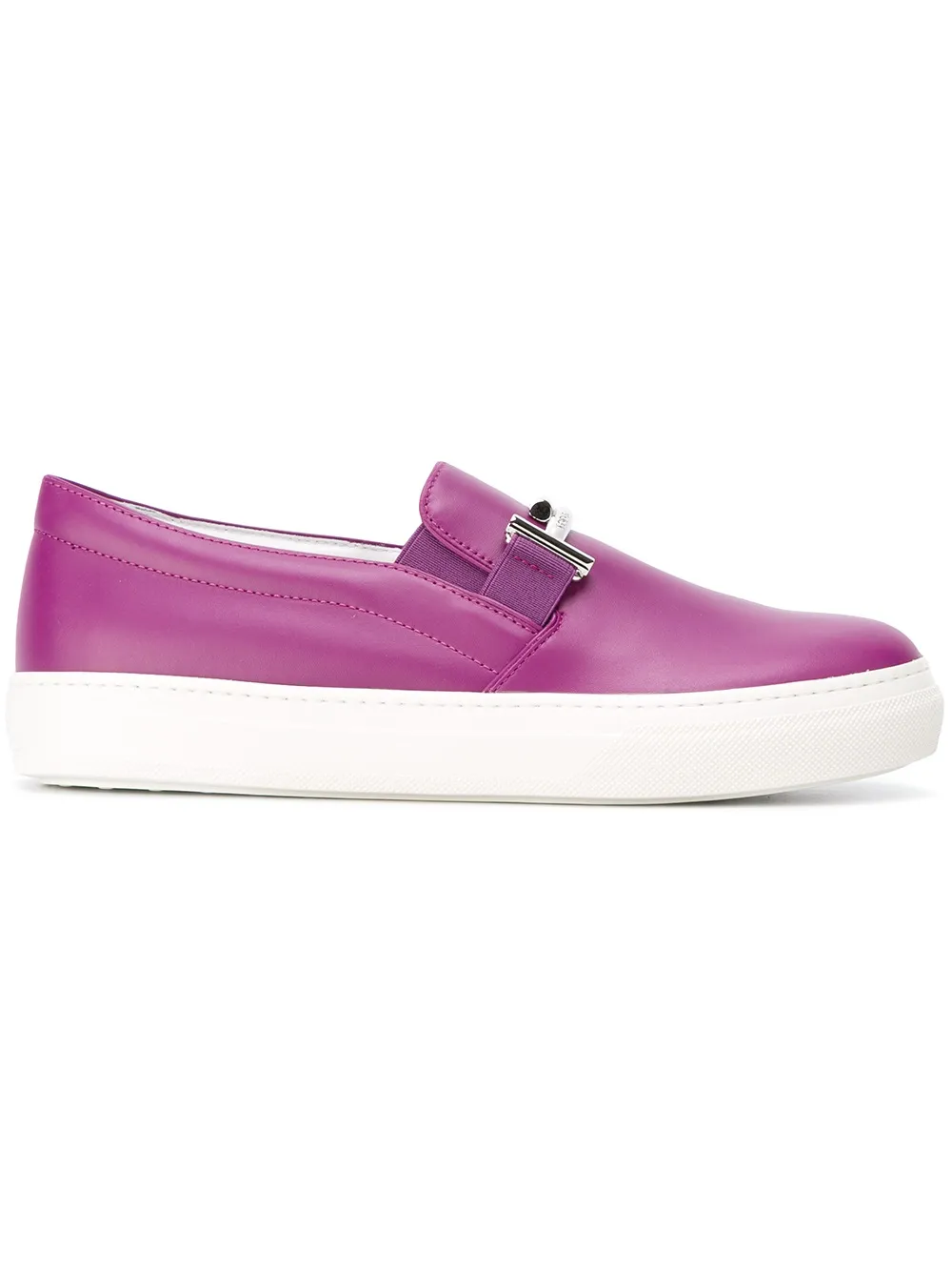 Tod's metallic detailing slip-on sneakers - Rosa