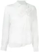 Image 1 of Comme Des Garçons Pre-Owned flower appliqué blouse