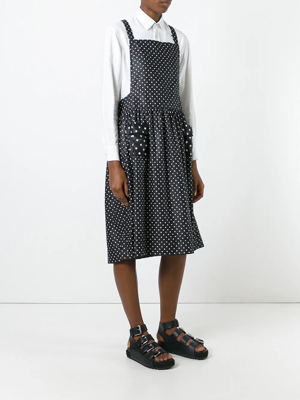 comme des garcons apron dress