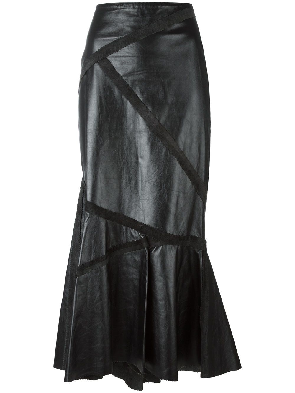 Jean Paul Gaultier Vintage Long Leather Skirt $808 - Buy VINTAGE Online ...