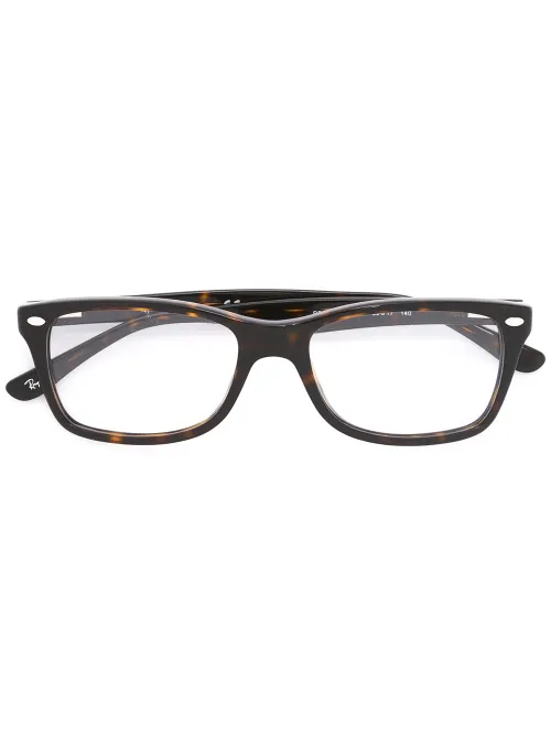 Ray-Ban lunettes carrées - Marron - Ray-Ban - Modalova